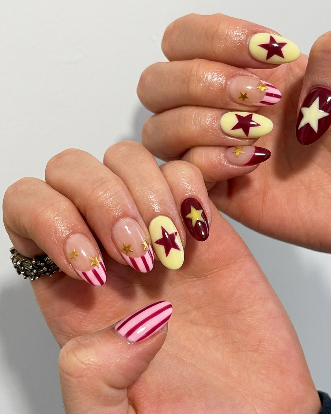 Nail art design 2 at ProfessioNail South Common Edmonton