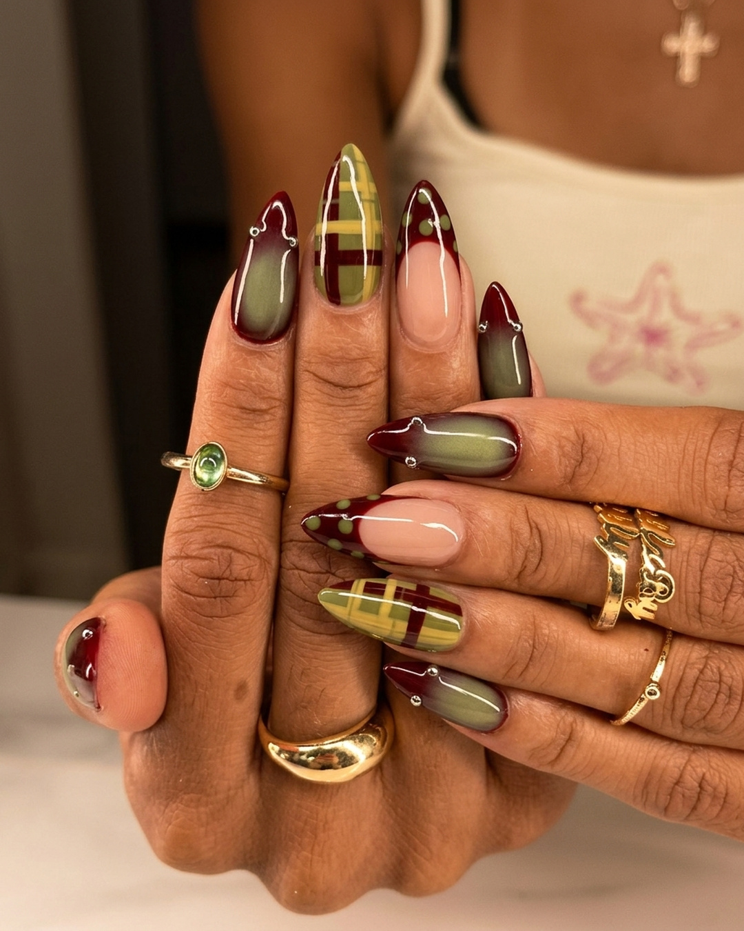 Nail art design 9 at ProfessioNail South Common Edmonton