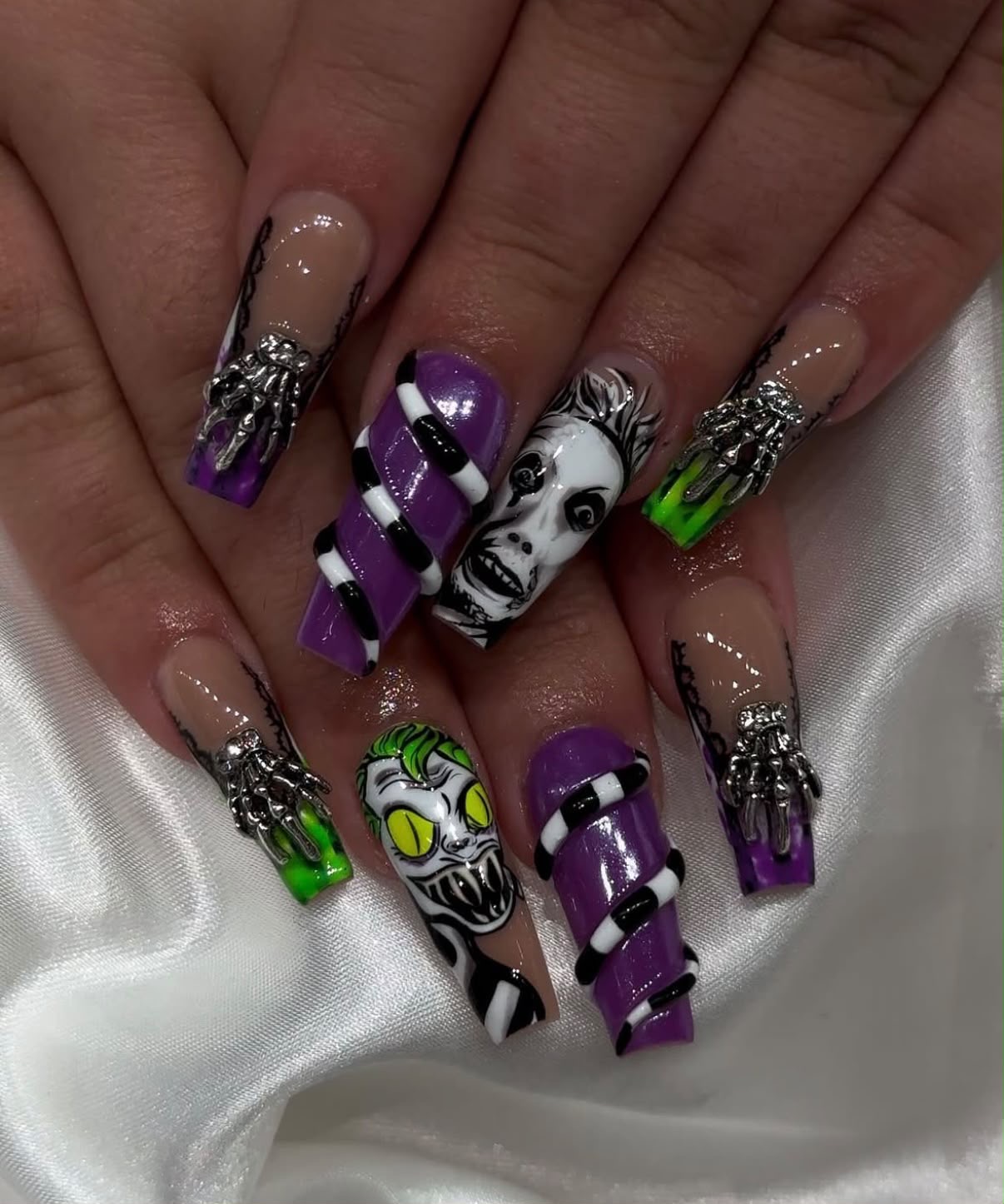 Nail art design 10 at ProfessioNail South Common Edmonton