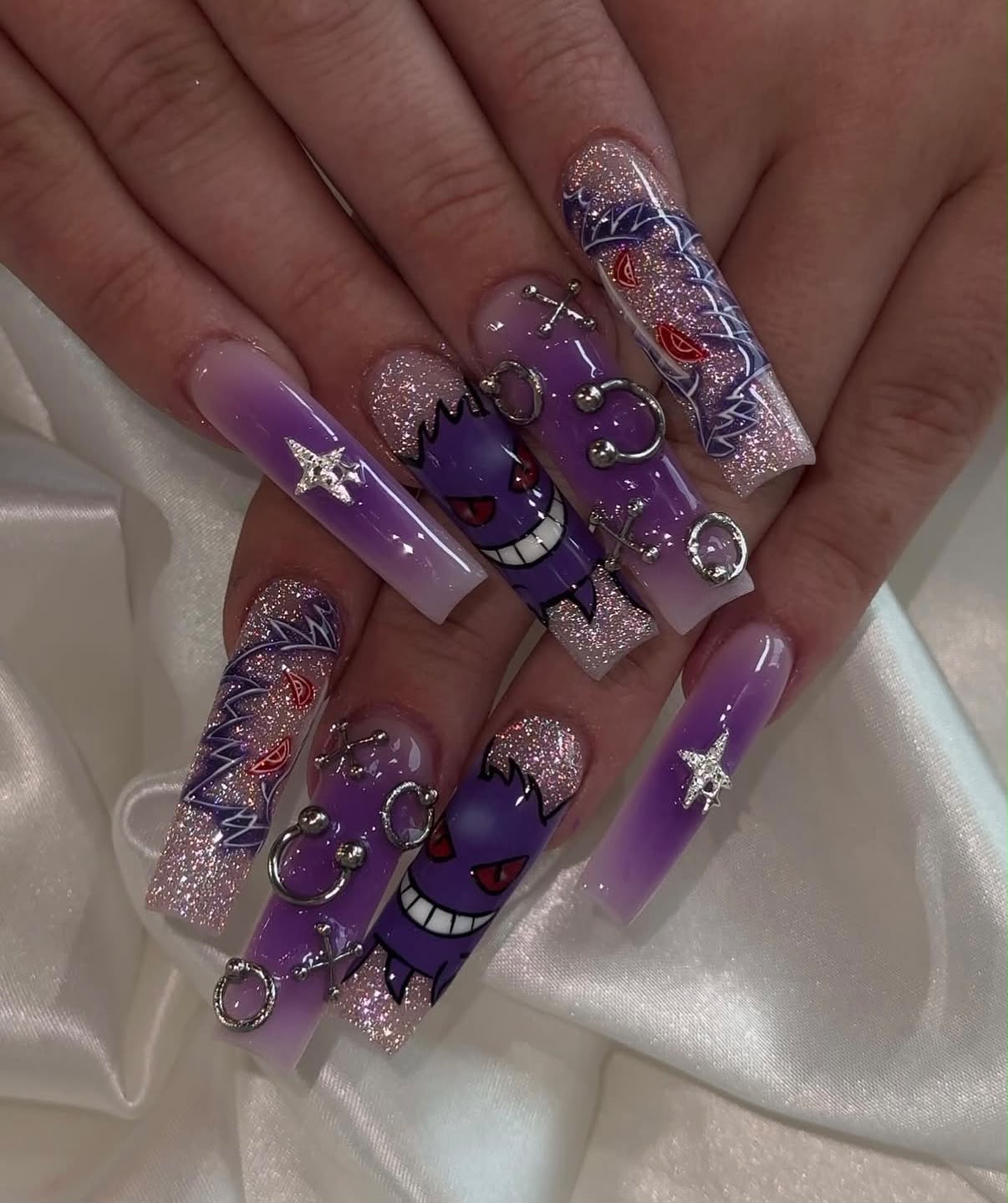 Nail art design 11 at ProfessioNail South Common Edmonton