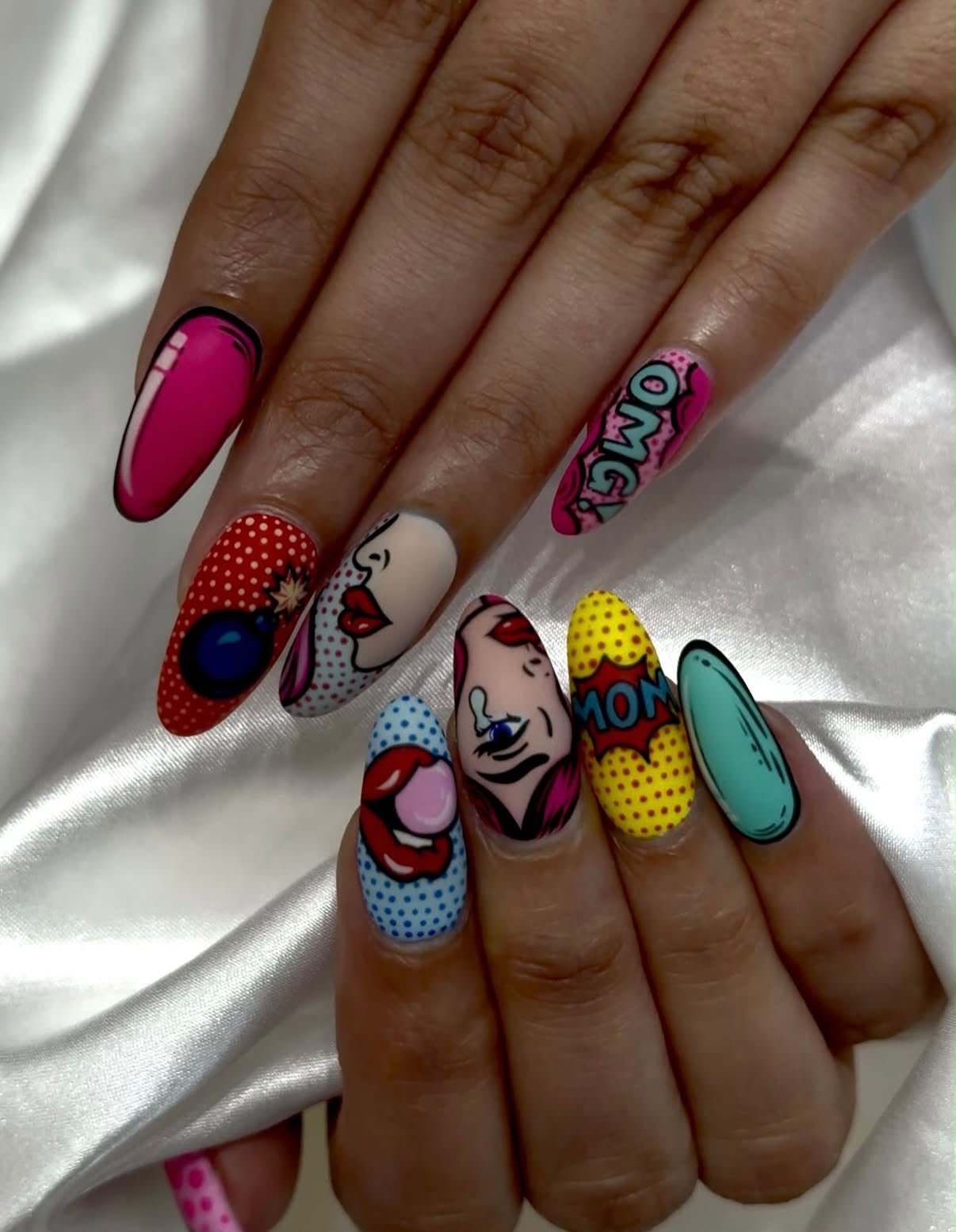 Nail art design 7 at ProfessioNail South Common Edmonton